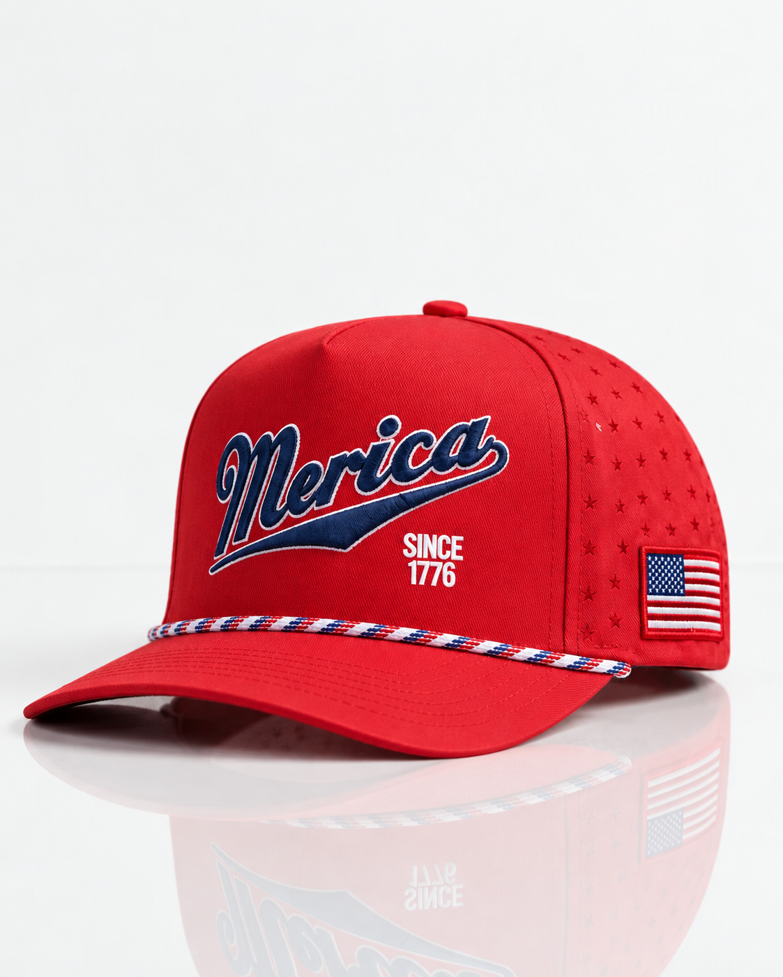 Merica Since 1776 Cursive Hat