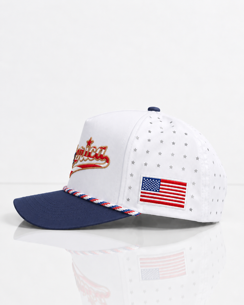 America Script Hat