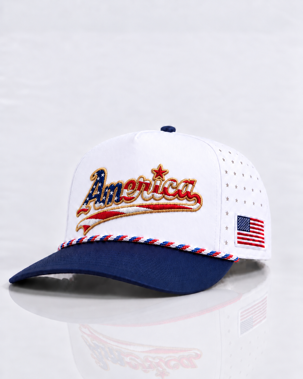 America Script Hat