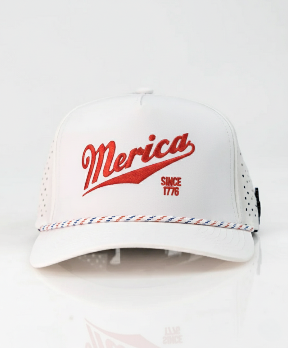 Merica Since 1776 Cursive Hat
