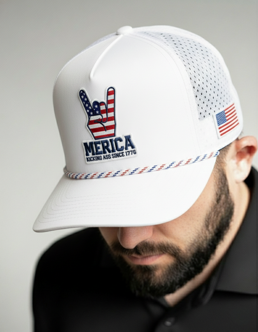 Merica Kickin Ass Since 1776 Hat