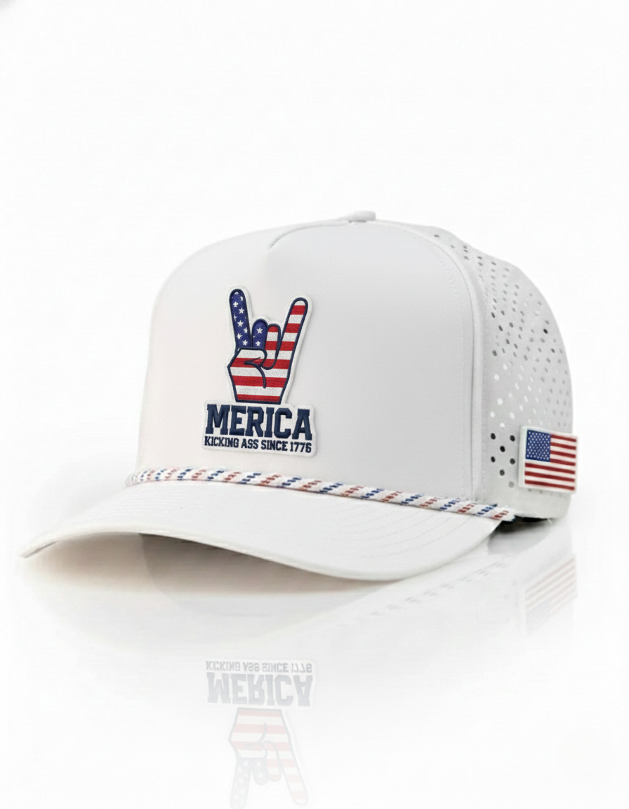 Merica Kickin Ass Since 1776 Hat